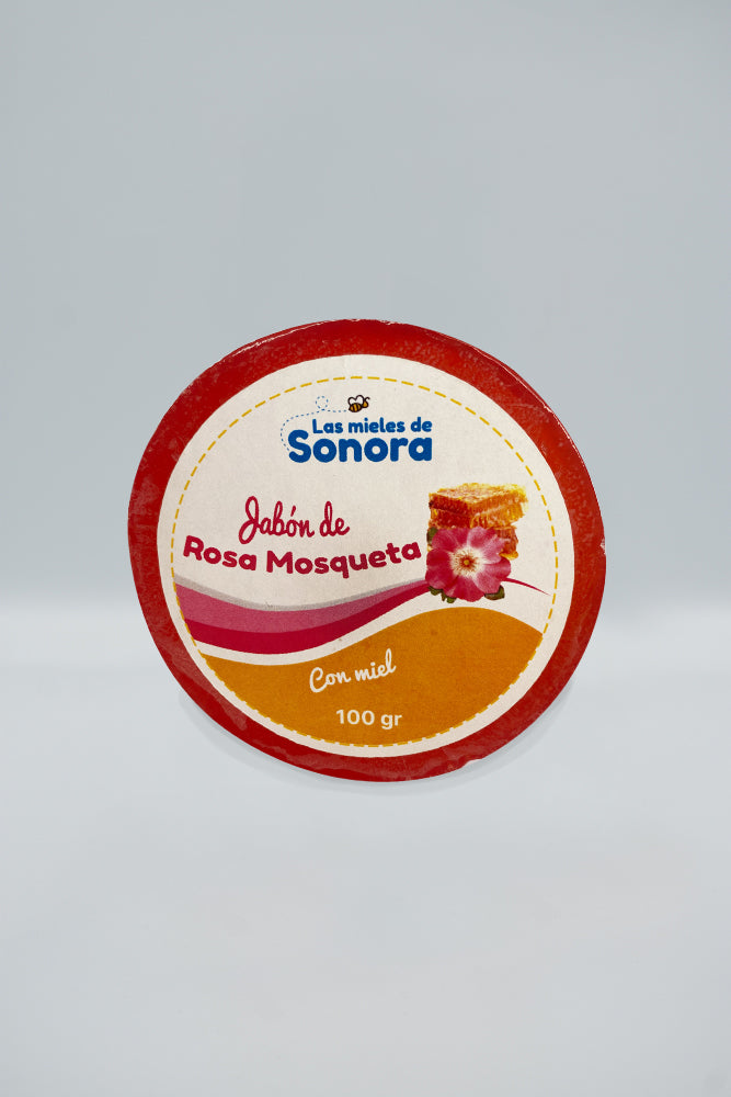 Jabón de Rosa Mosqueta con Miel 100 gr